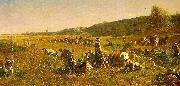 Jonathan Eastman Johnson The Cranberry Harvest on the Island of Nantucket china oil painting artist